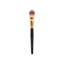 Nylon Haar Liquid Foundation Pinsel mit Golden Ferrule